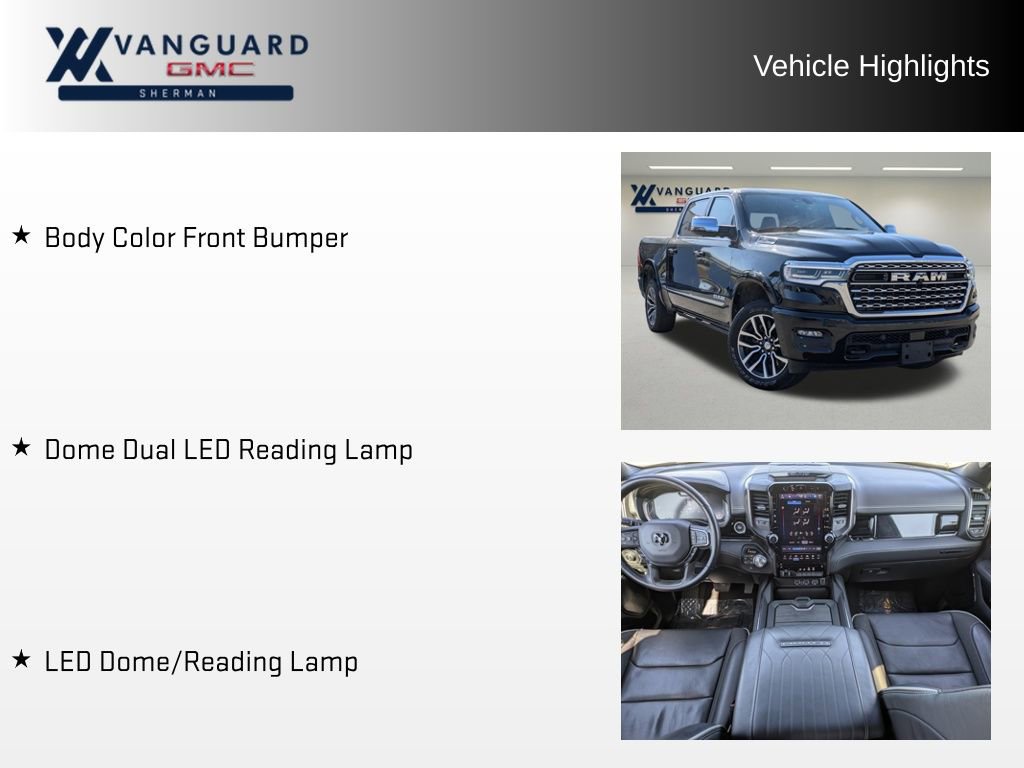 Used 2025 RAM 1500 Limited w/ Body Color Bumper Group image 11