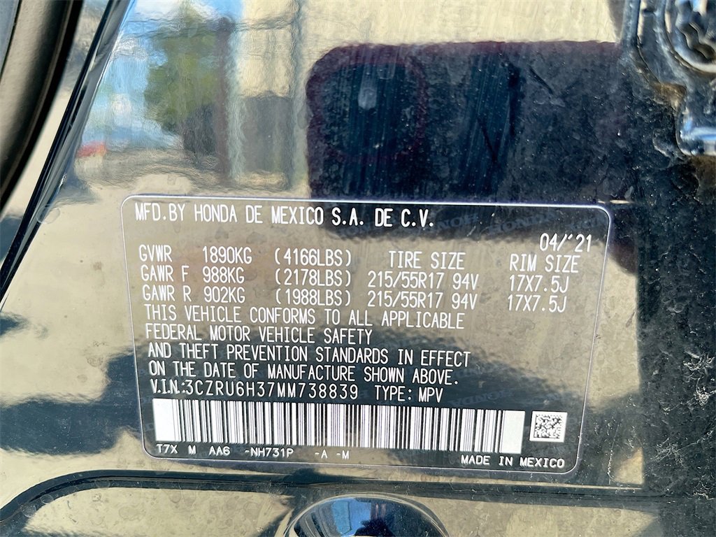 Used 2021 Honda HR-V LX image 29