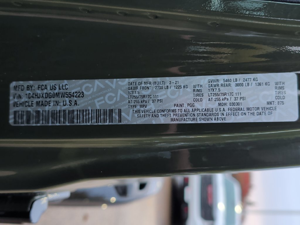 Used 2021 Jeep Wrangler Unlimited Sport AWD/4WD image 40