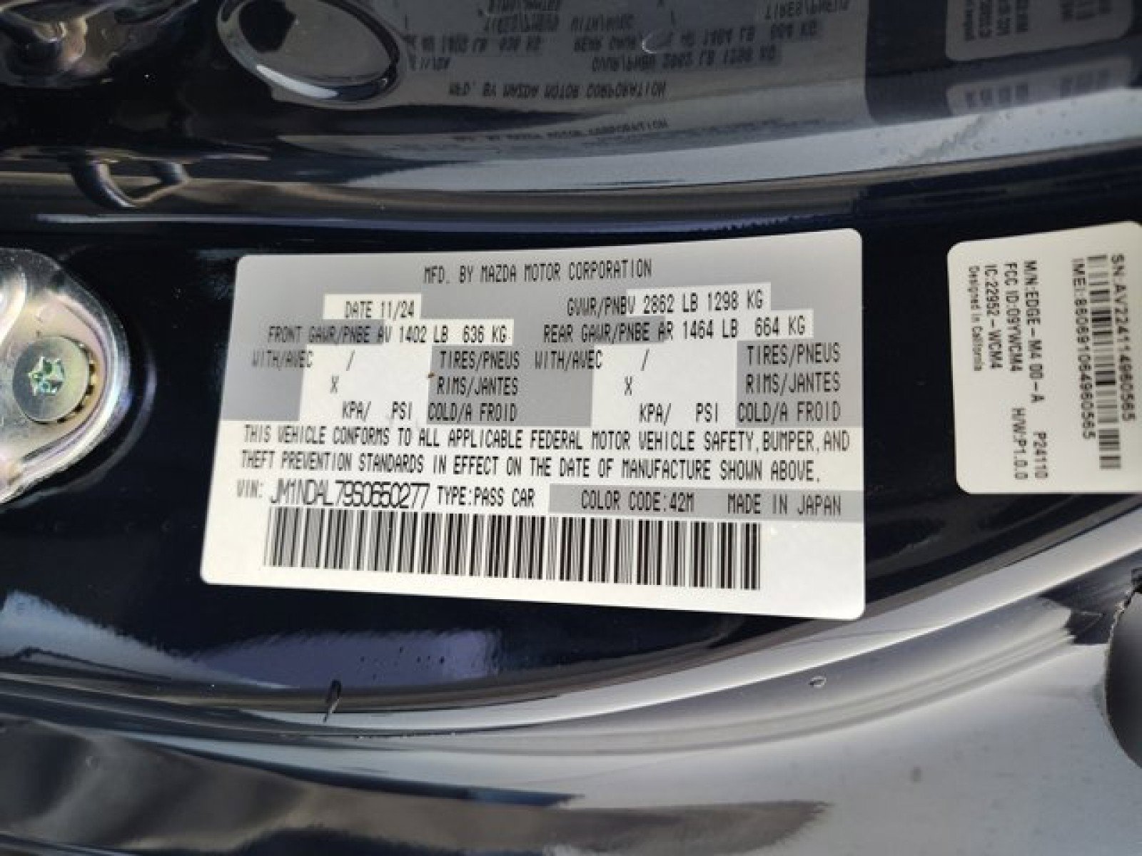 Used 2025 MAZDA MX-5 Miata RF Club w/ Interior Package image 21