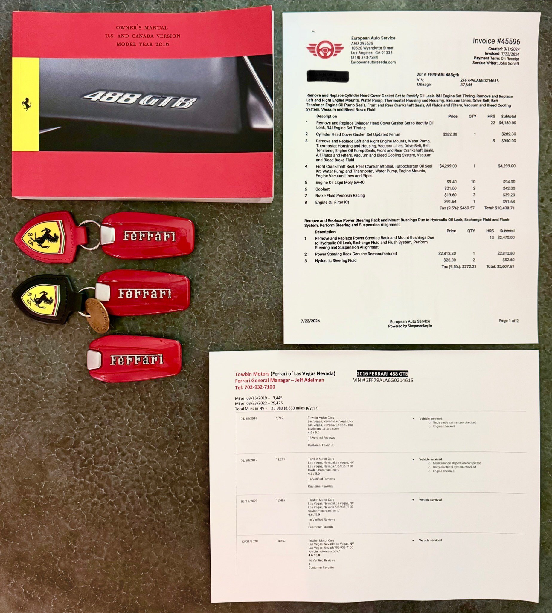 Used 2016 Ferrari 488 GTB RWD image 99