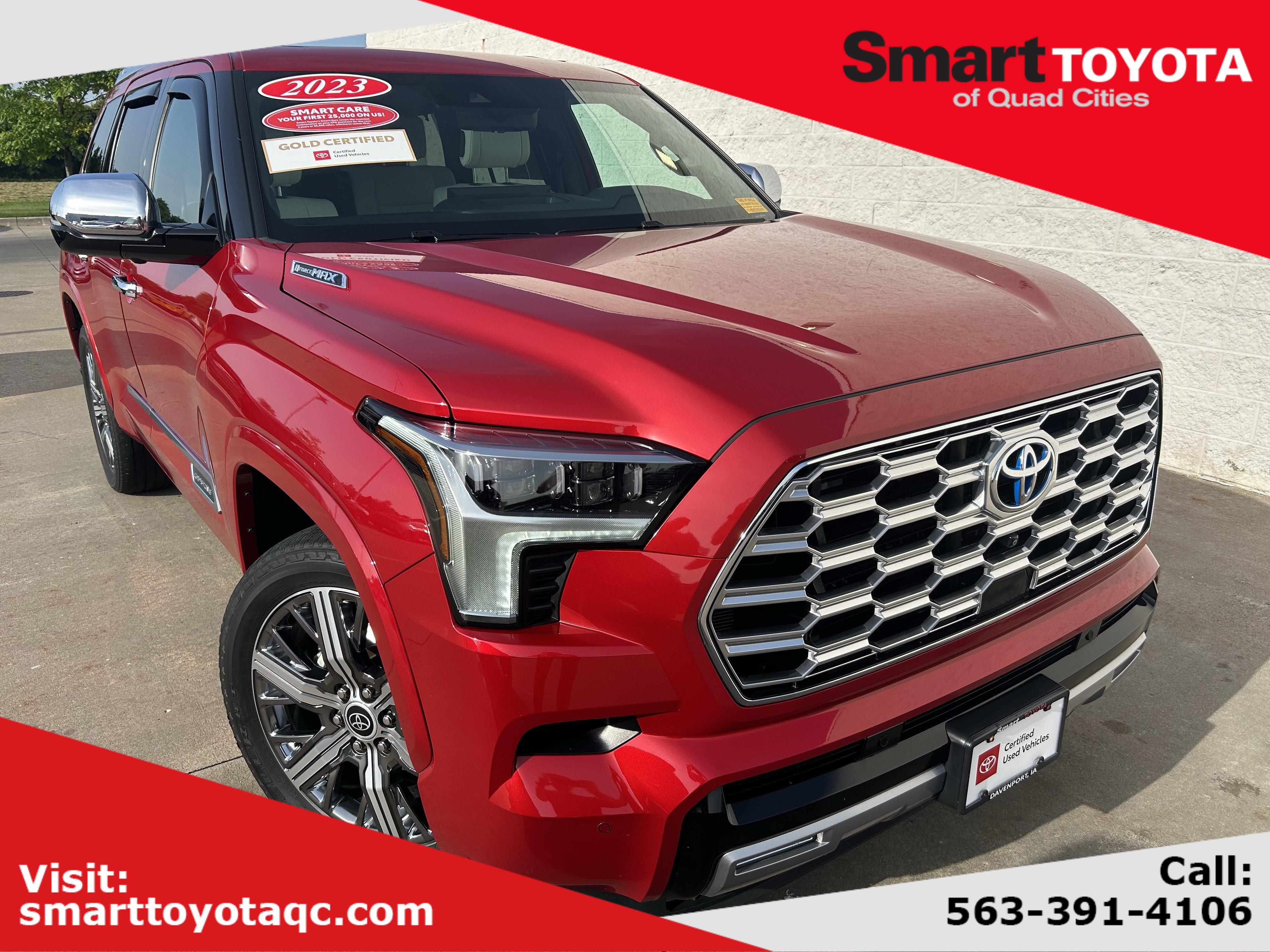 Certified 2023 Toyota Sequoia Capstone