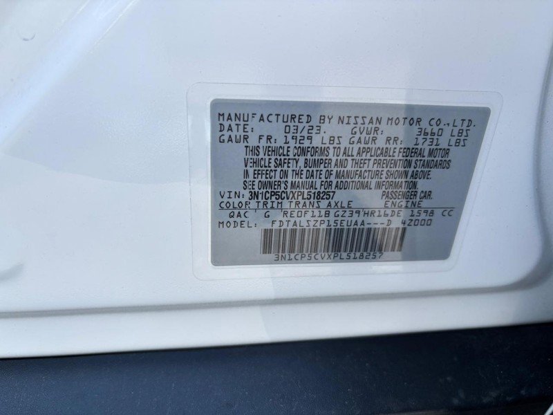 Used 2023 Nissan Kicks SV FWD image 18