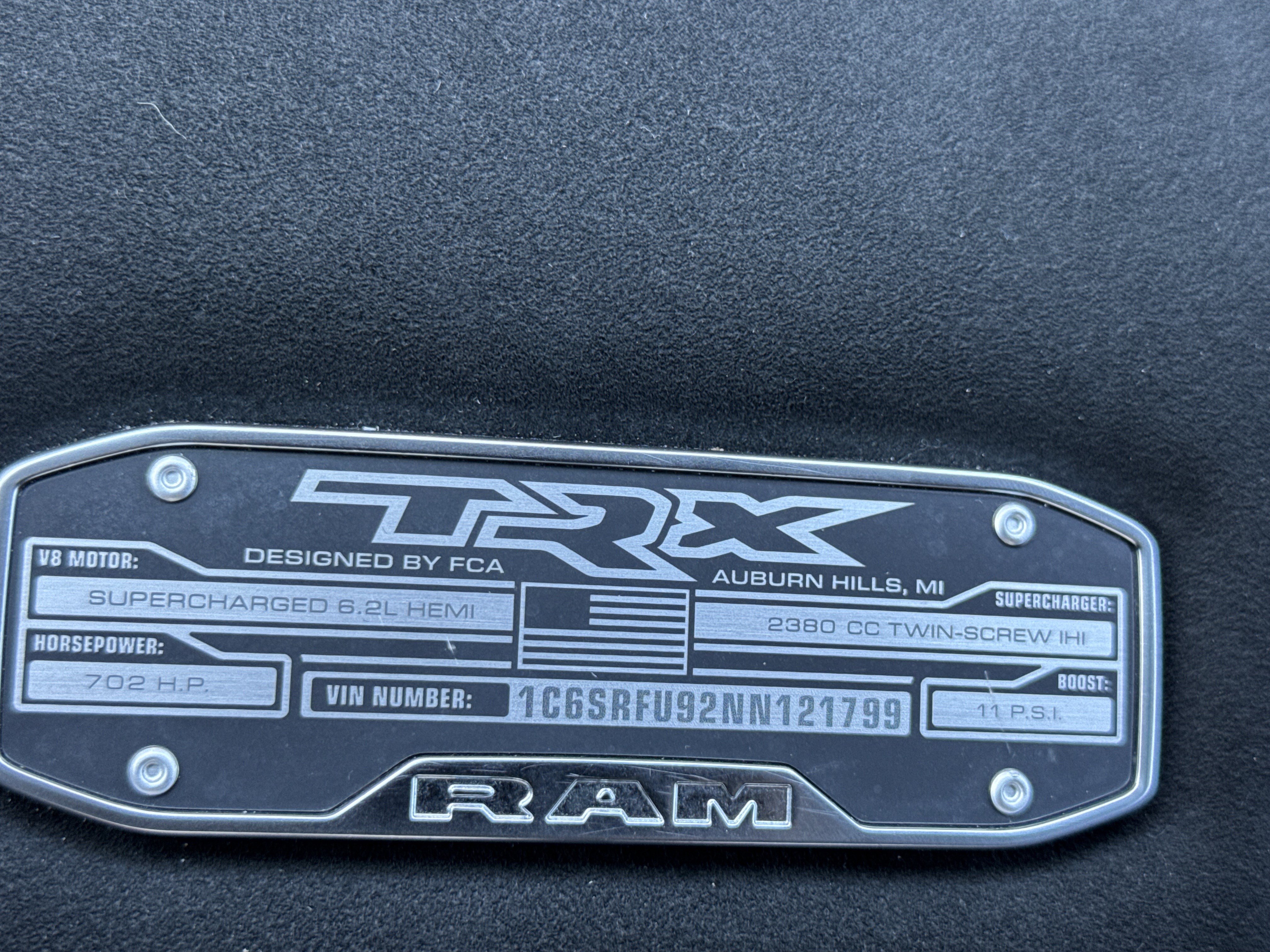 Used 2022 RAM 1500 TRX w/ TRX Level 2 Equipment Group AWD/4WD image 38