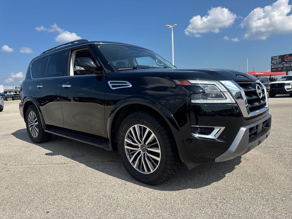 Used 2023 Nissan Armada SL w/ Captain's Chairs Package AWD/4WD image 9