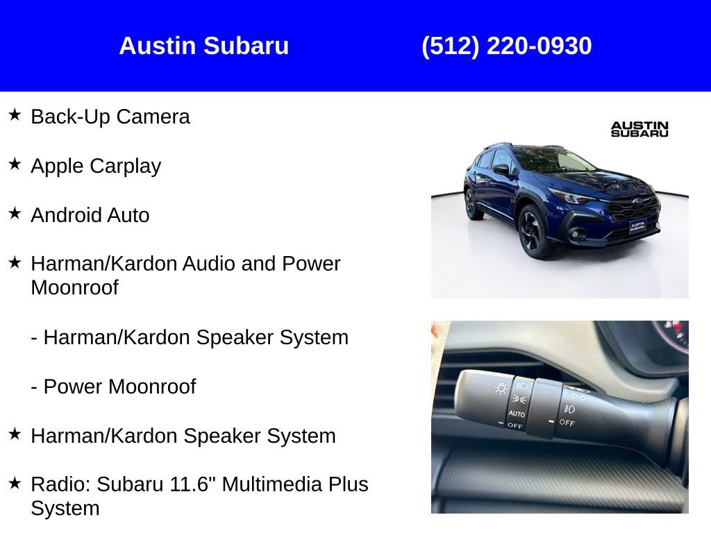 New 2026 Subaru Crosstrek 2.5i Limited w/ Crosstrek Mirror Package AWD/4WD image 9
