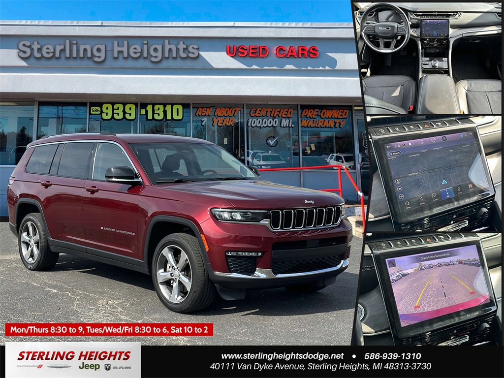 Certified 2021 Jeep Grand Cherokee L Limited