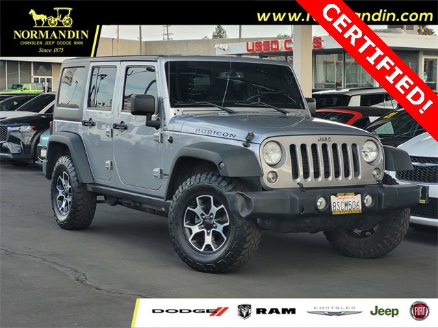 Certified 2015 Jeep Wrangler Unlimited Rubicon w/ Connectivity Group image 1