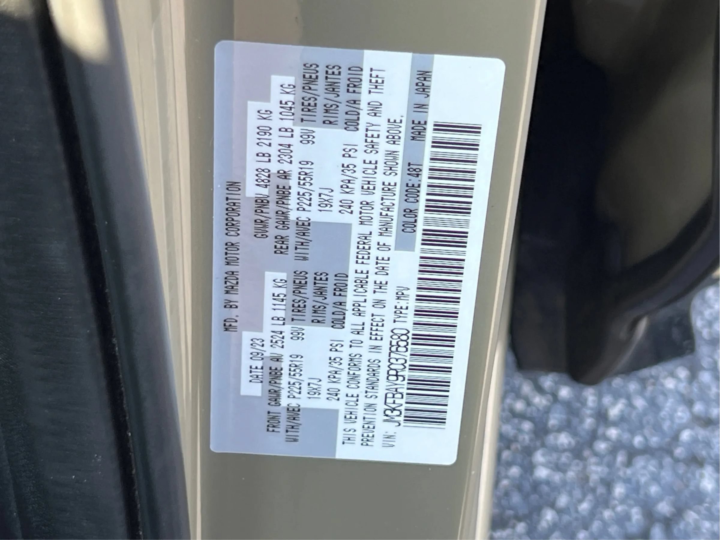 Used 2024 MAZDA CX-5 Carbon Edition AWD/4WD image 61