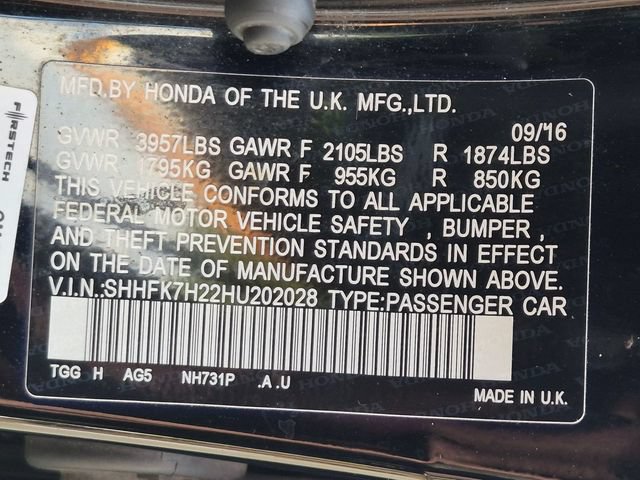 Used 2017 Honda Civic LX image 30