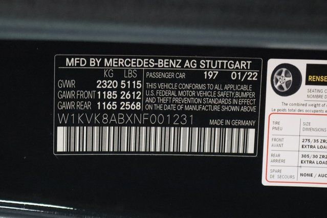 Used 2022 Mercedes-Benz SL 55 AMG 4MATIC image 36