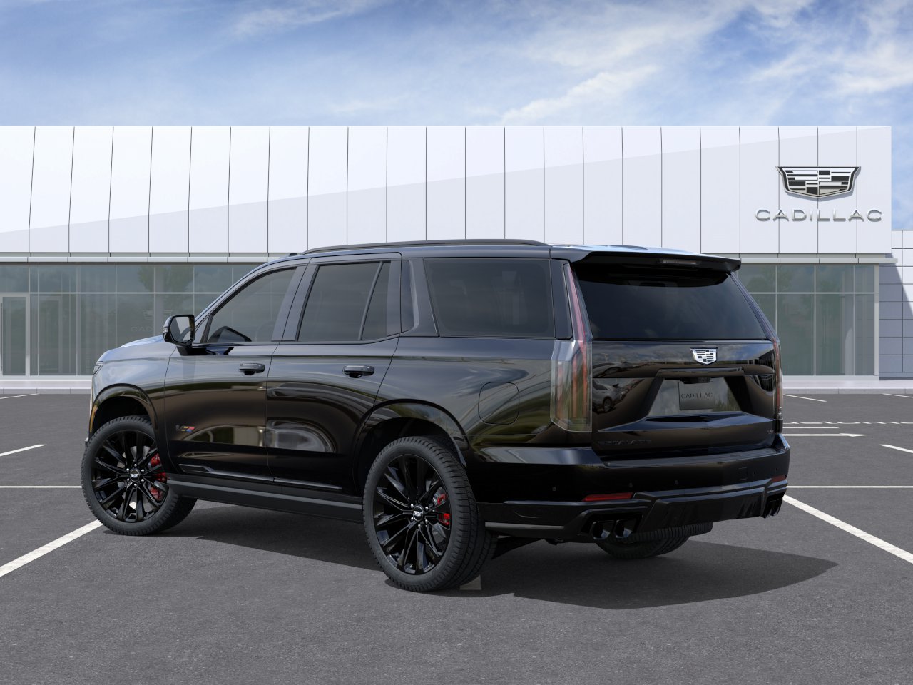 New 2026 Cadillac Escalade V w/ LPO, ONYX Package AWD/4WD image 3