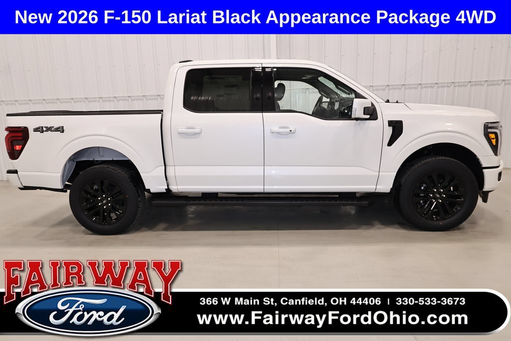 New 2026 Ford F150 Lariat w/ Equipment Group 502A High