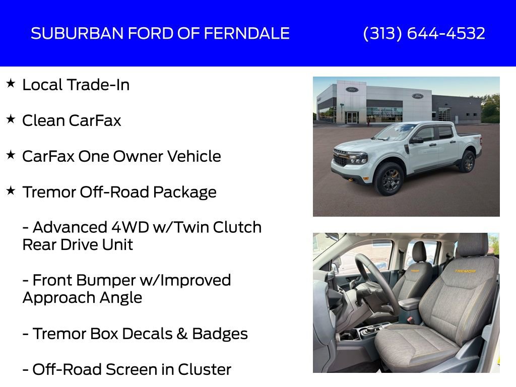 Used 2024 Ford Maverick Tremor w/ Tremor Off-Road Package AWD/4WD image 4
