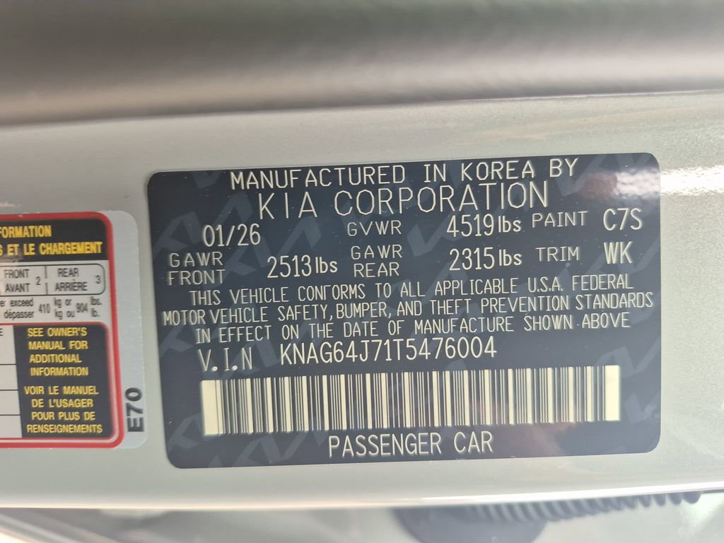 New 2026 Kia K5 GT-Line image 28