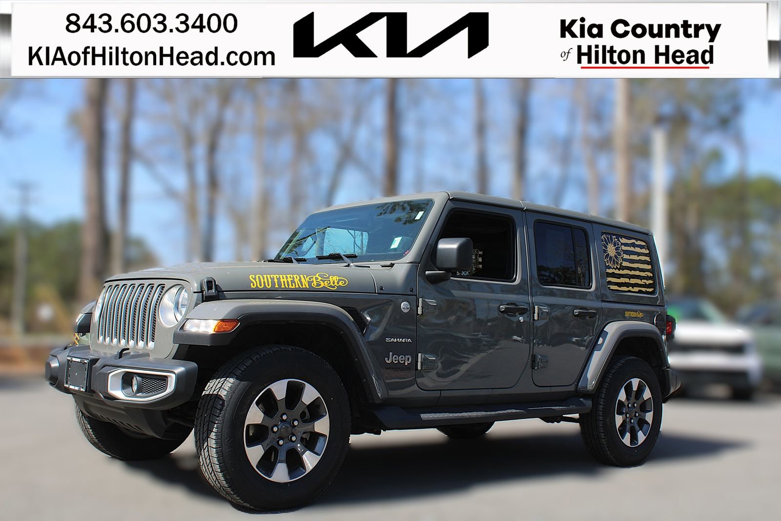 Used 2022 Jeep Wrangler Unlimited Sahara w/ Cold Weather Group image 1