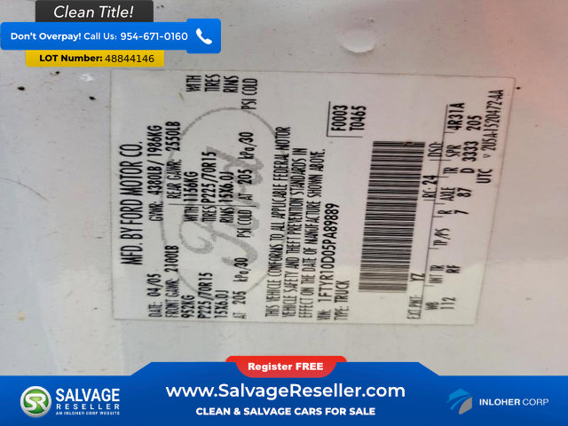 Used 2005 Ford Ranger 2WD Regular Cab image 16