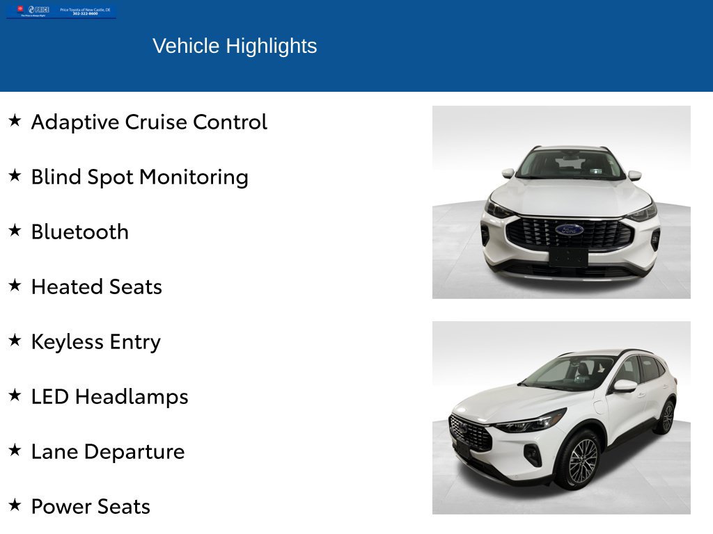 Used 2023 Ford Escape SE w/ PHEV Premium Package FWD image 2