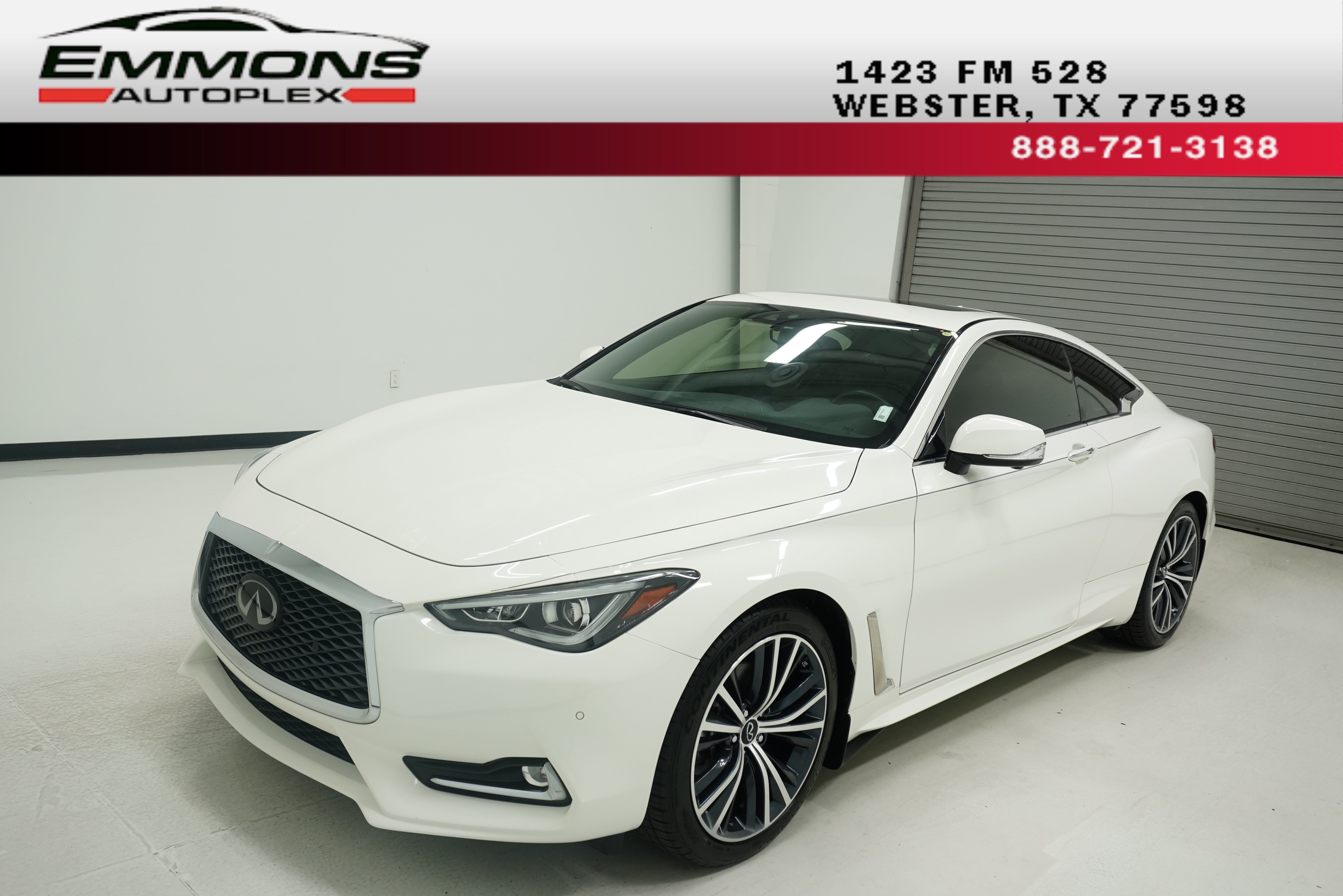 Used 2021 INFINITI Q60 3.0t Luxe w/ Cargo Package AWD/4WD image 1