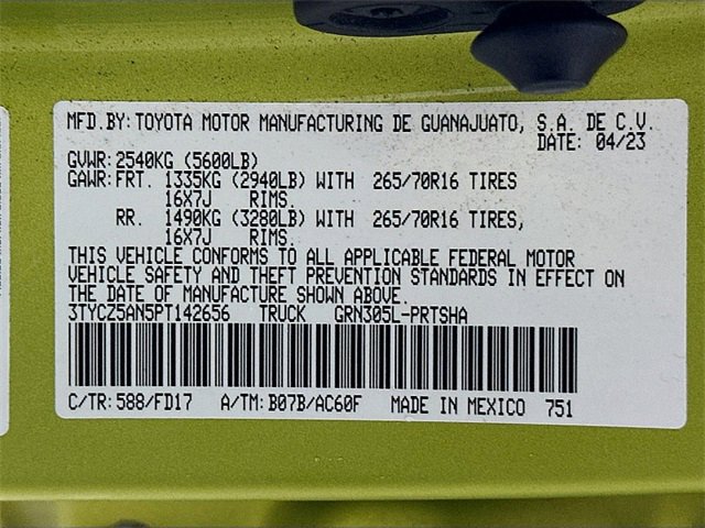 Used 2023 Toyota Tacoma TRD Off-Road image 29