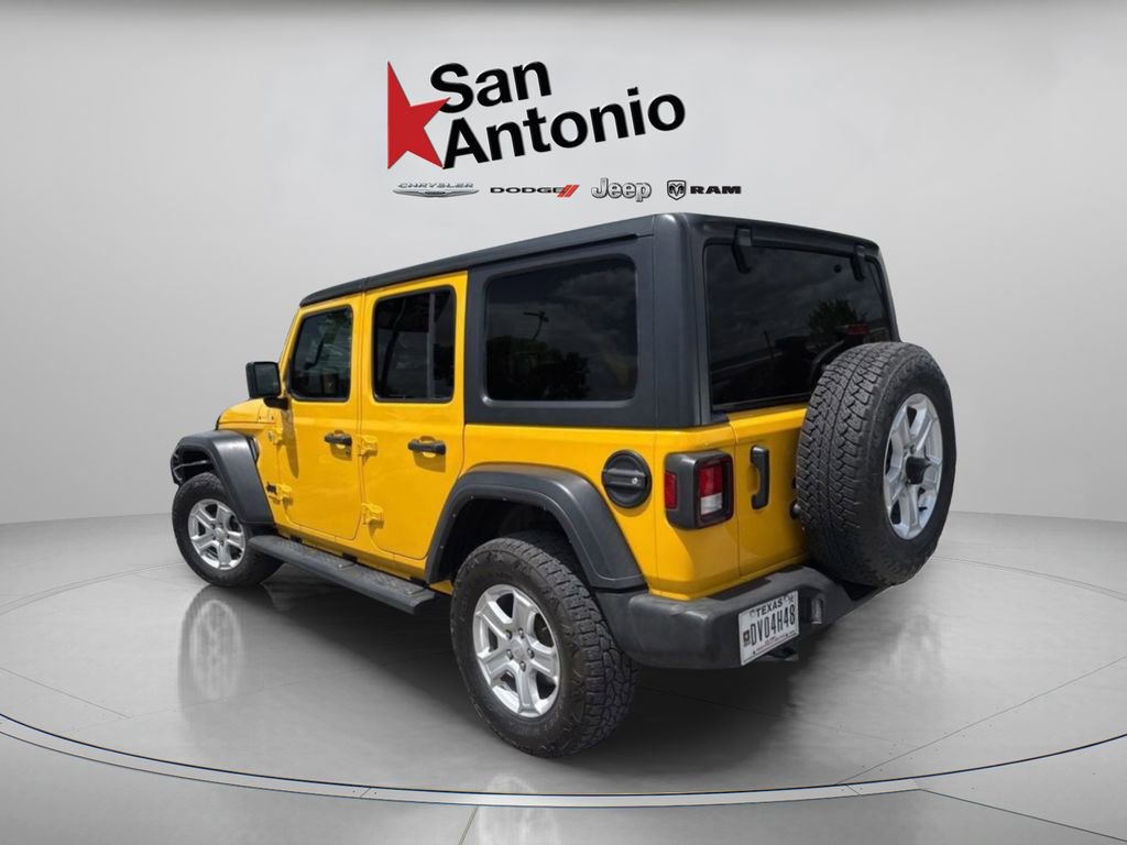 Certified 2021 Jeep Wrangler Unlimited Sport AWD/4WD image 11