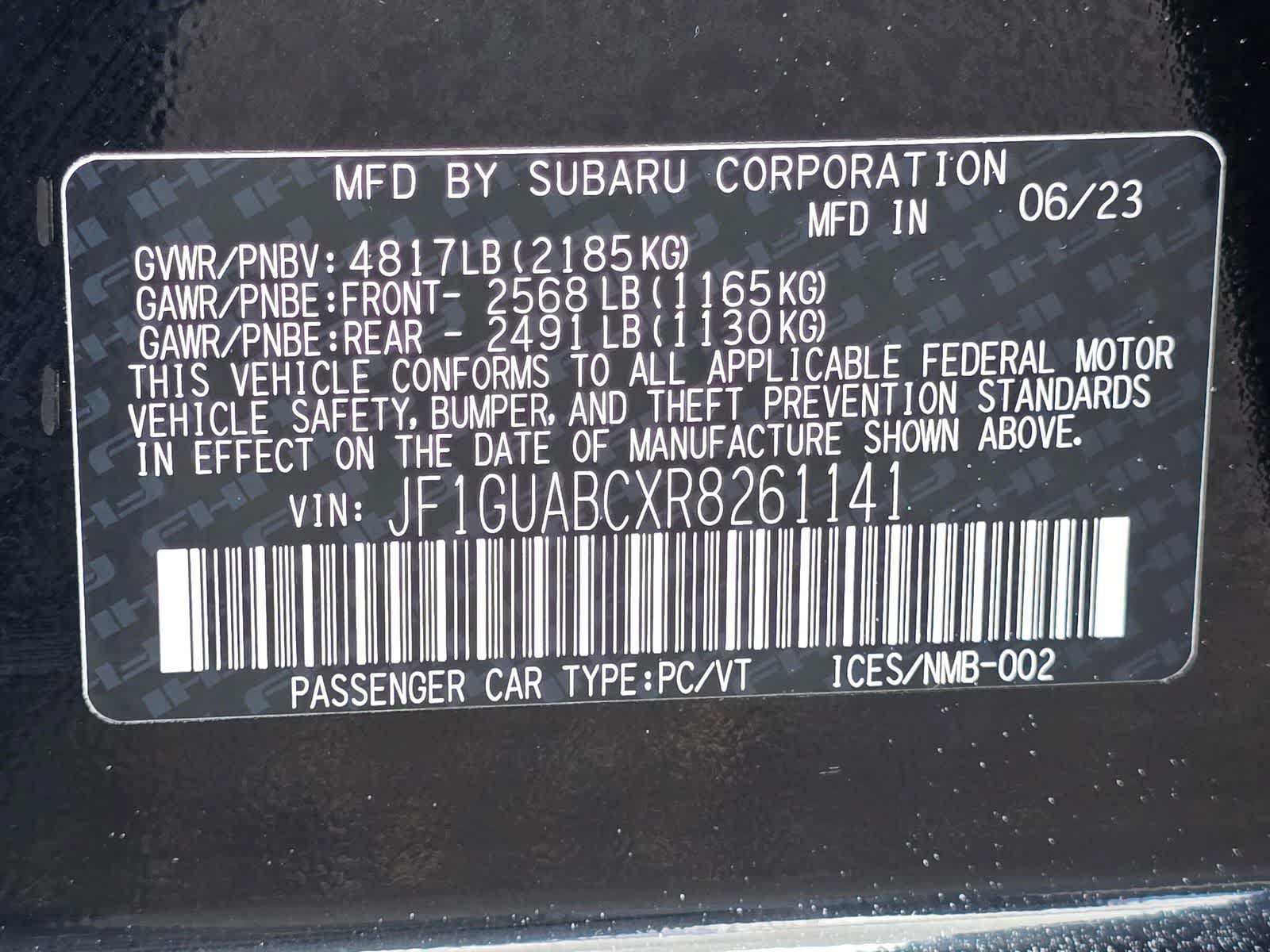 Certified 2024 Subaru Impreza 2.0i AWD/4WD image 30
