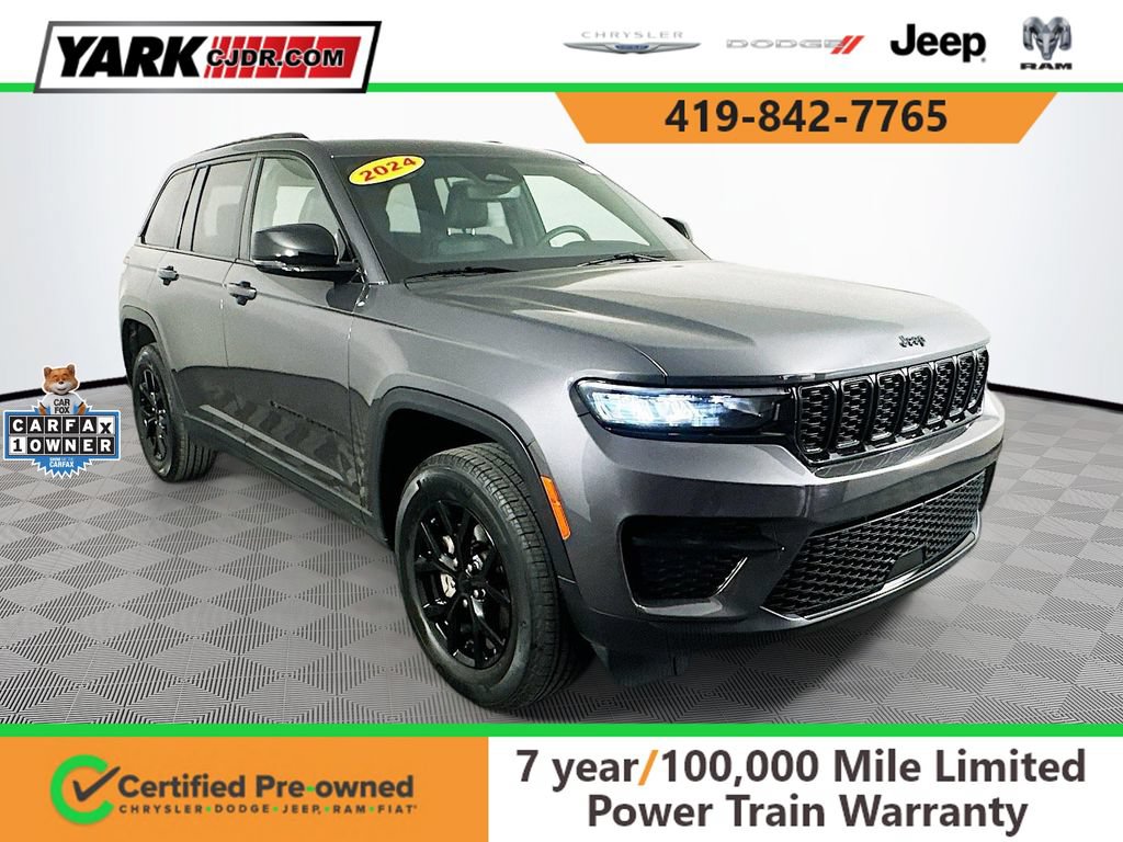 Certified 2024 Jeep Grand Cherokee Altitude AWD/4WD 360° Tour