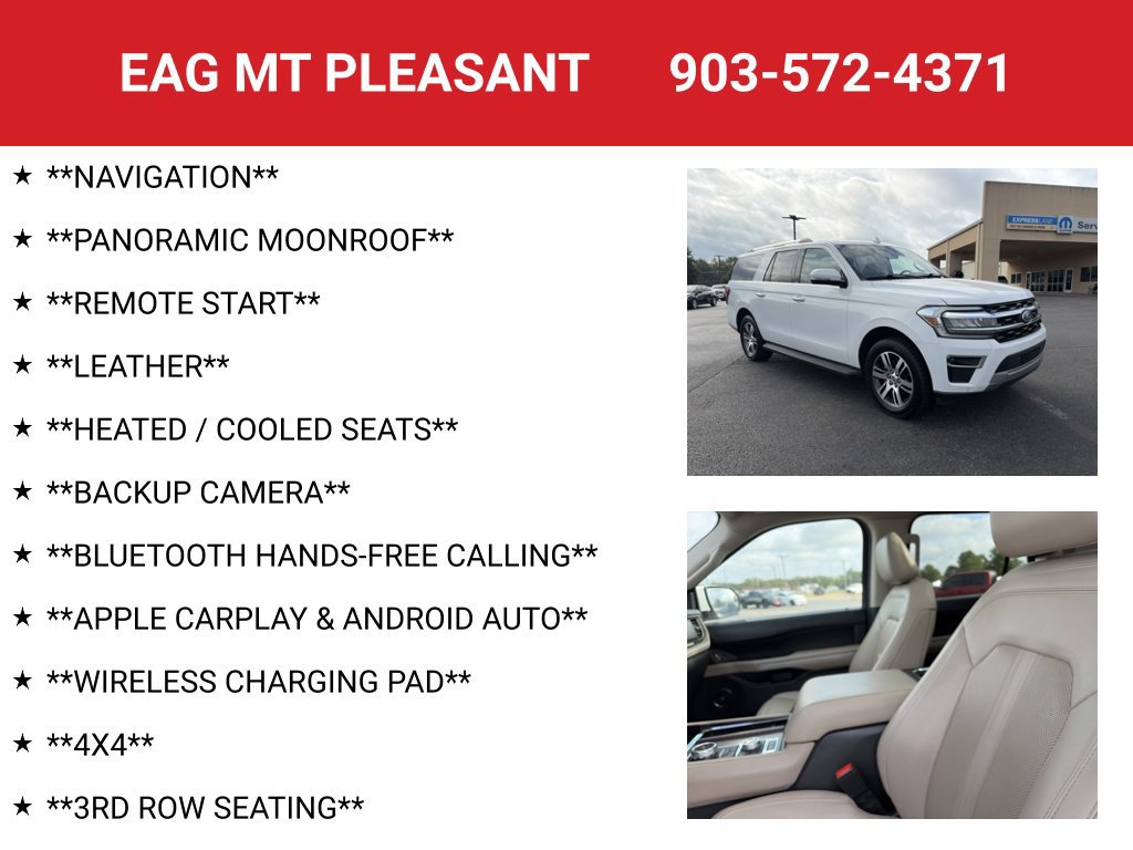 Used 2024 Ford Expedition Max Limited AWD/4WD image 4