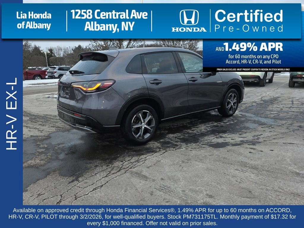 Certified 2023 Honda HR-V EX-L image 7