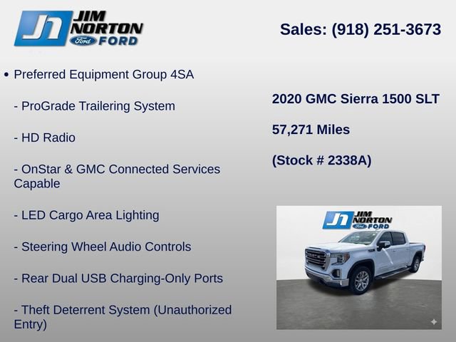 Used 2020 GMC Sierra 1500 SLT w/ SLT Premium Package image 11