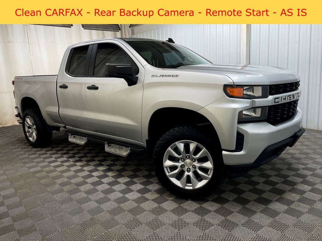 Used 2019 Chevrolet Silverado 1500 Custom w/ Custom Convenience Package AWD/4WD image 1