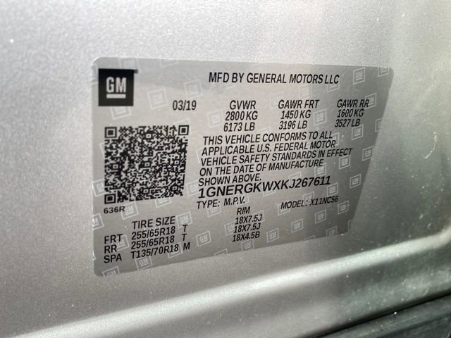 Certified 2019 Chevrolet Traverse LT image 23