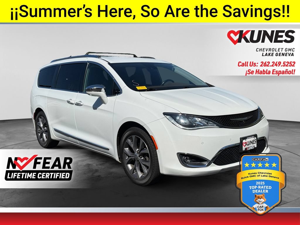 Used 2018 Chrysler Pacifica Limited w/ Advanced Safetytec Group