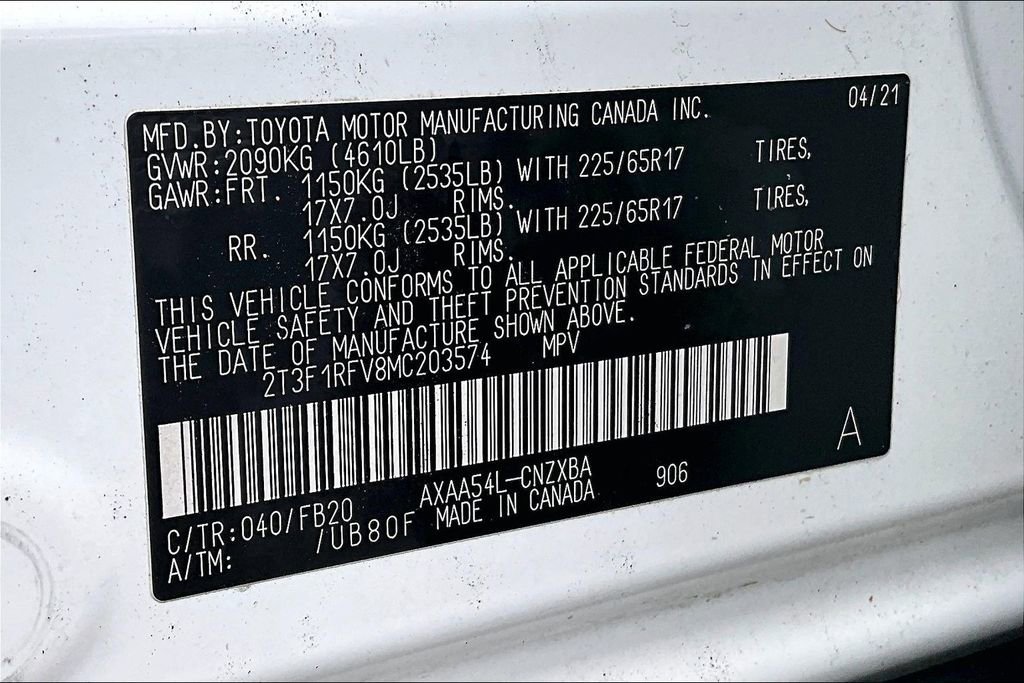 Used 2021 Toyota RAV4 LE image 31