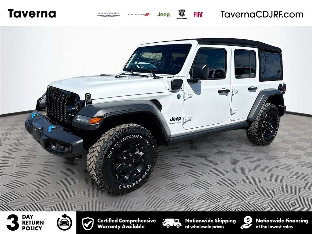 Used 2023 Jeep Wrangler Unlimited w/ Cold Weather Group image 1