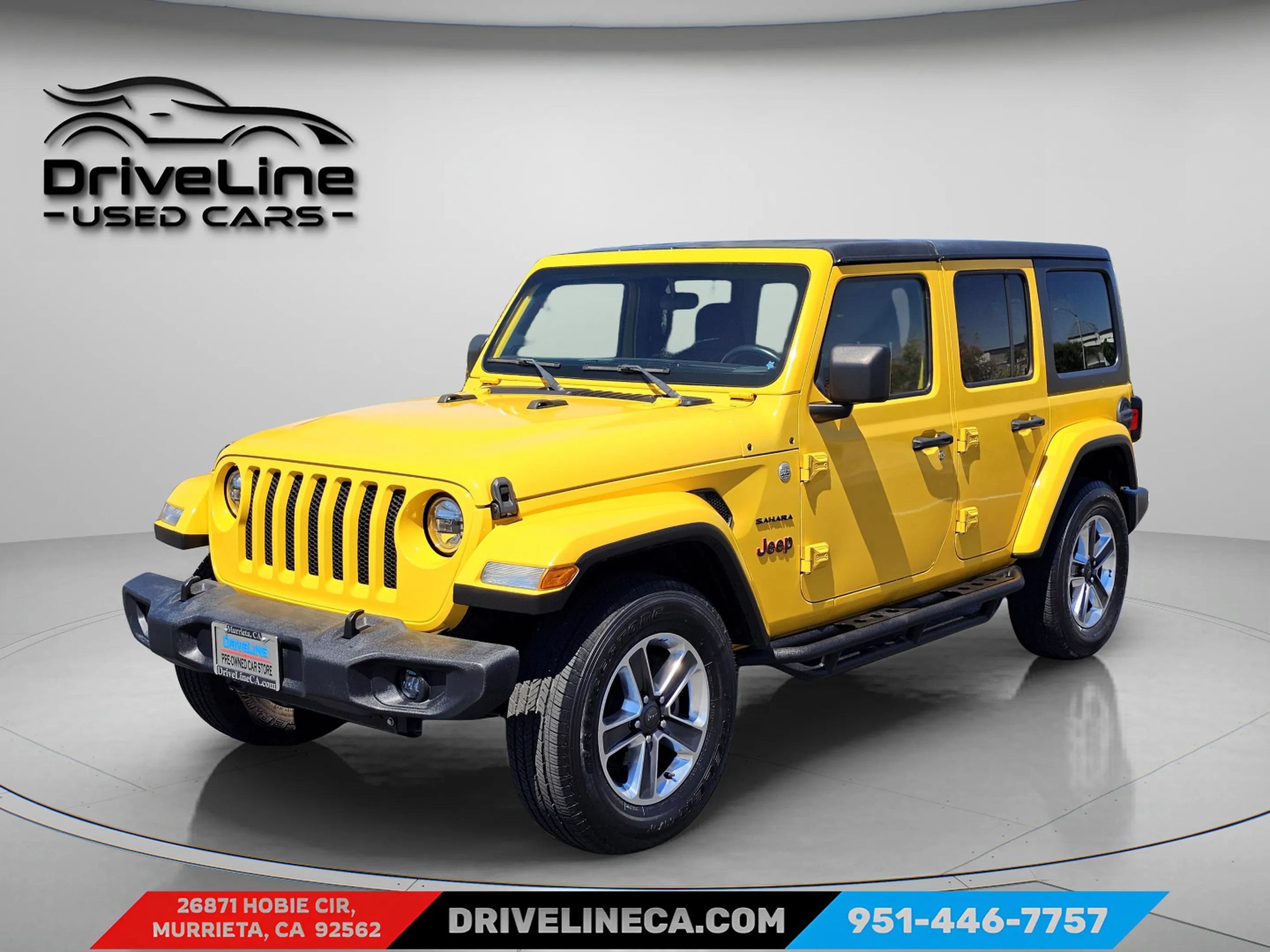 Used 2019 Jeep Wrangler Unlimited Sahara AWD/4WD image 1