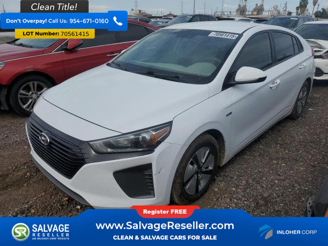Used 2018 Hyundai Ioniq Blue