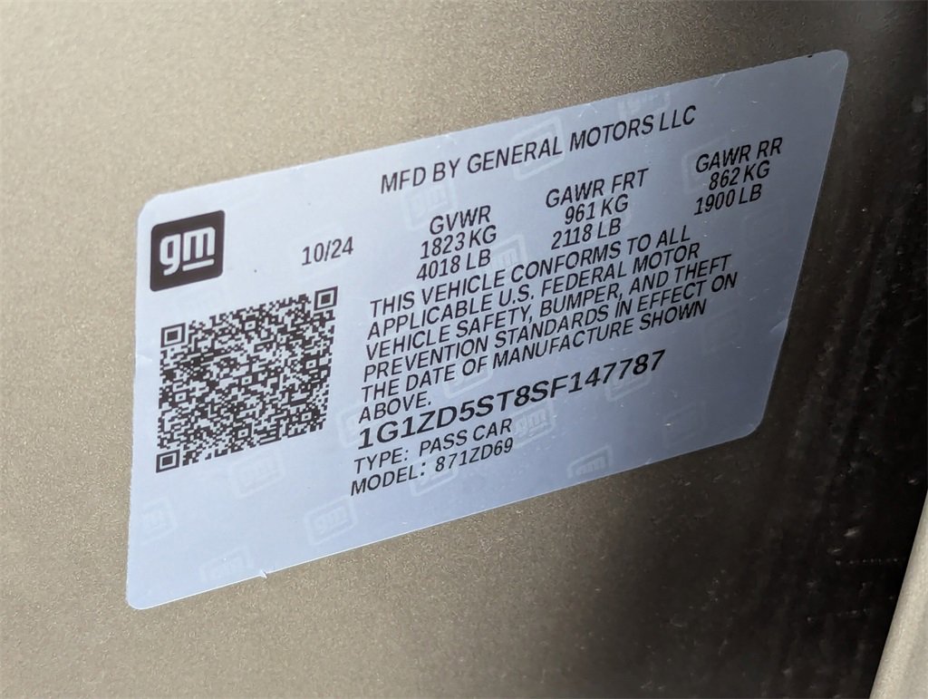 Used 2025 Chevrolet Malibu LT image 39