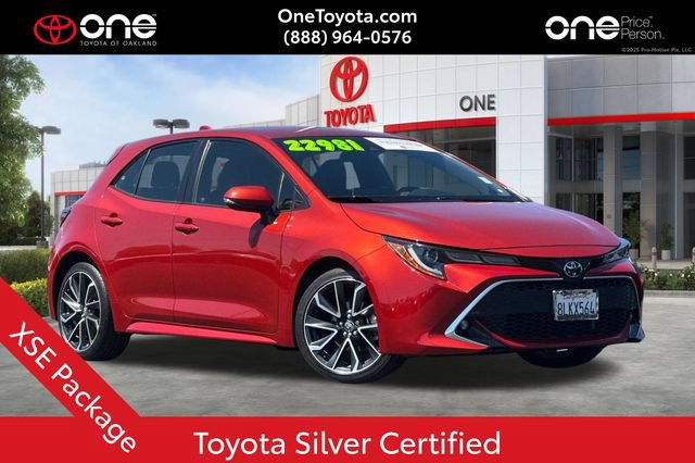 Certified 2019 Toyota Corolla XSE
