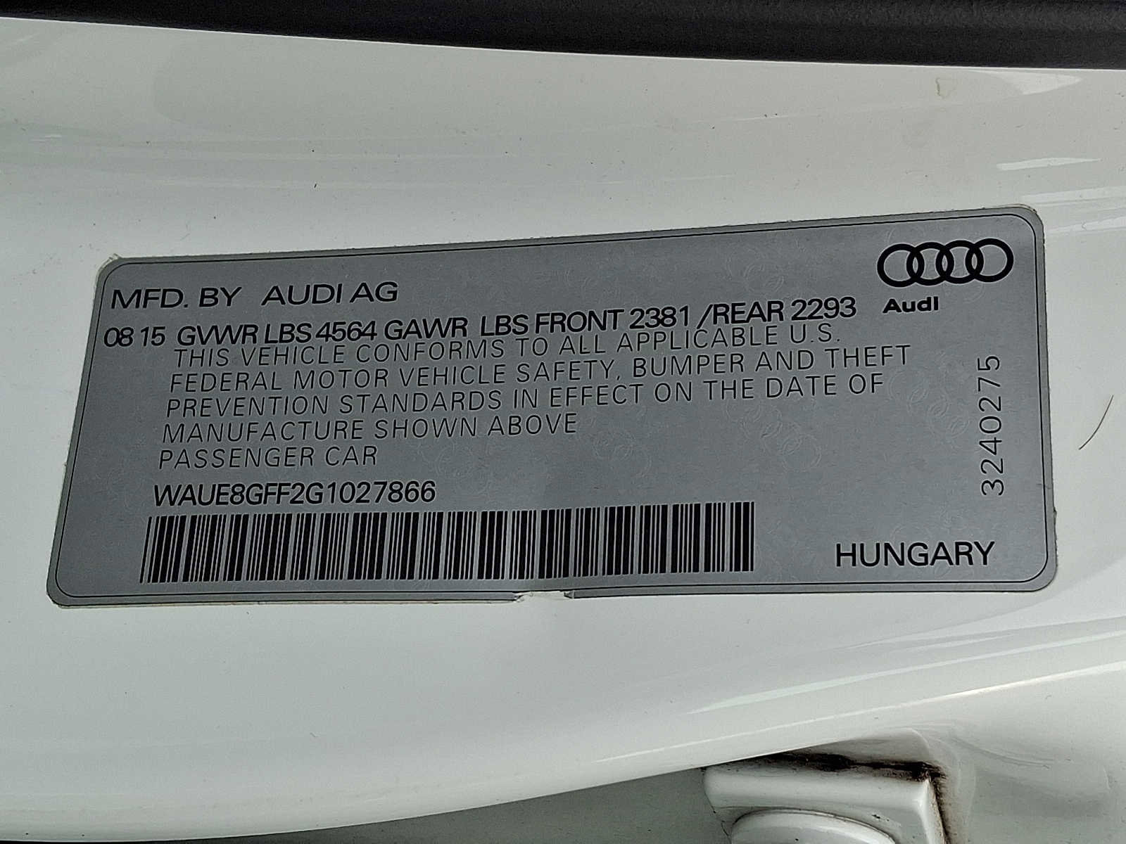 Used 2016 Audi A3 2.0T Premium Plus w/ Technology Package image 23