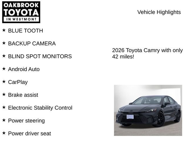 Used 2026 Toyota Camry SE image 7