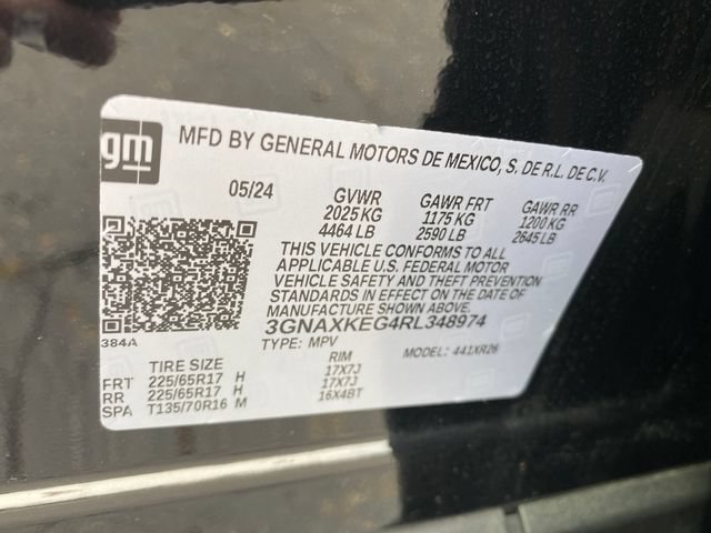 Certified 2024 Chevrolet Equinox LT w/ LPO, Floor Liner Package FWD image 25