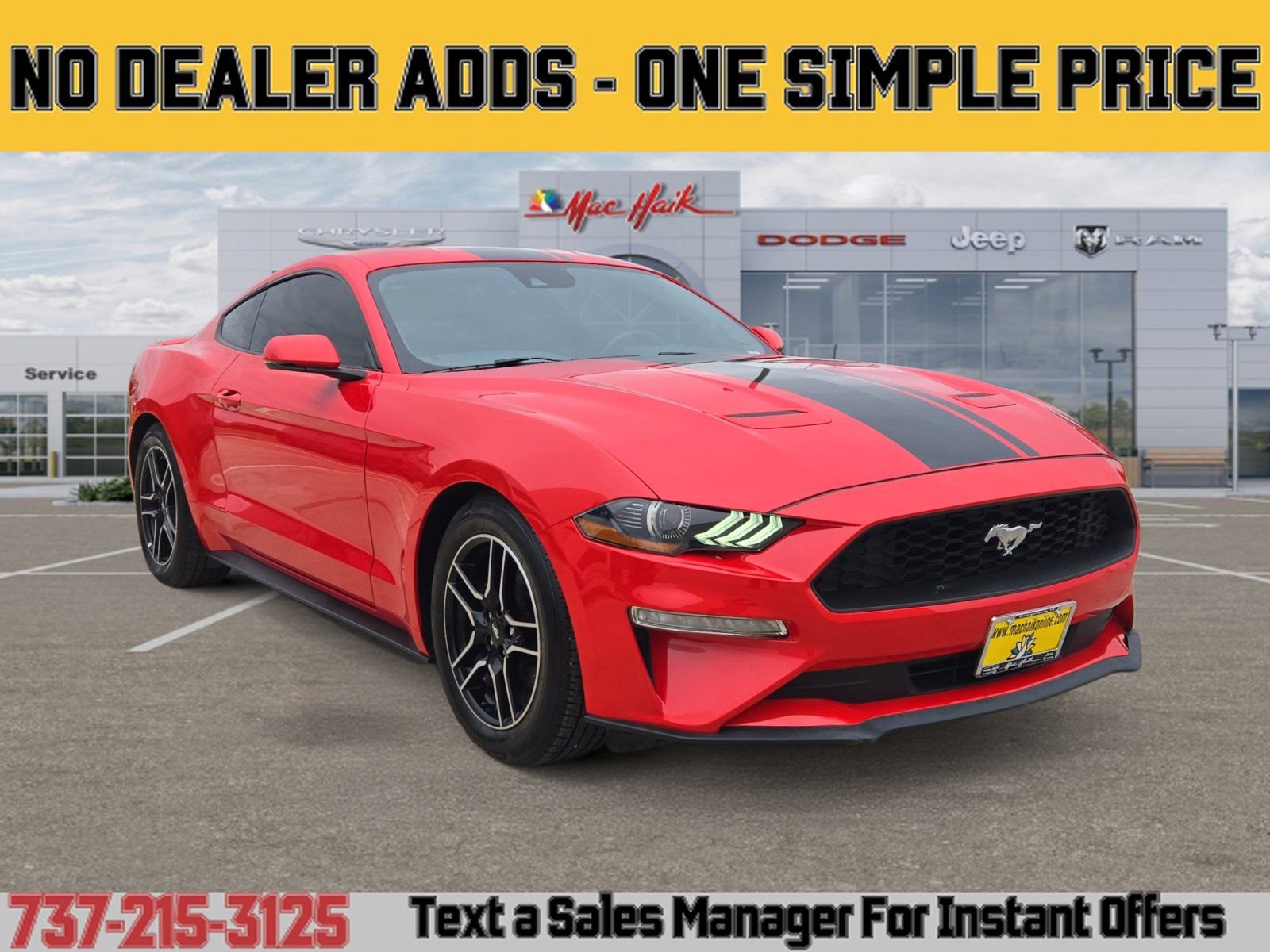 Used 2022 Ford Mustang Premium w/ Equipment Group 201A RWD image 7