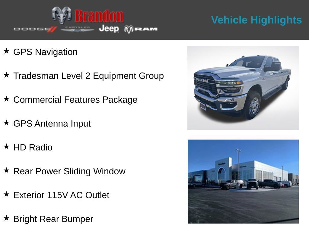 New 2026 RAM 2500 Tradesman AWD/4WD image 2