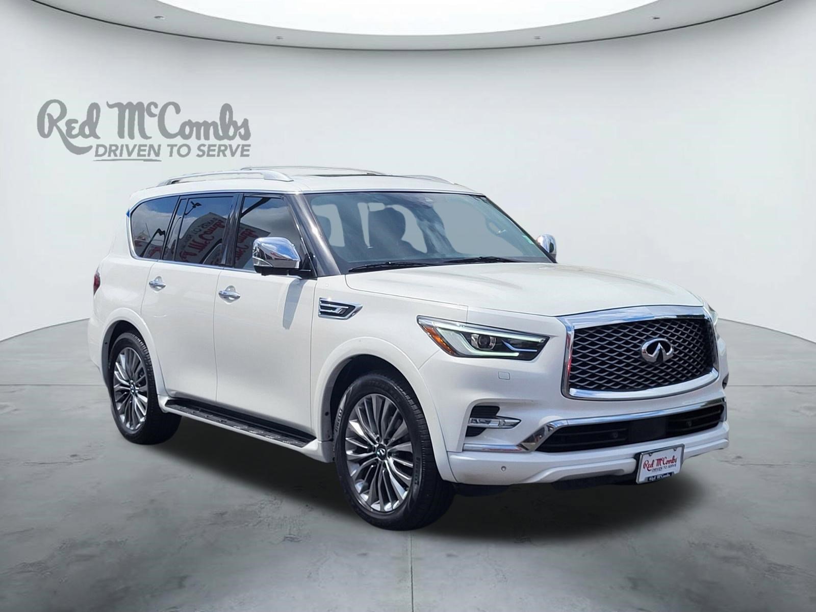Used 2021 INFINITI QX80 Sensory w/ Cargo Package AWD/4WD image 1