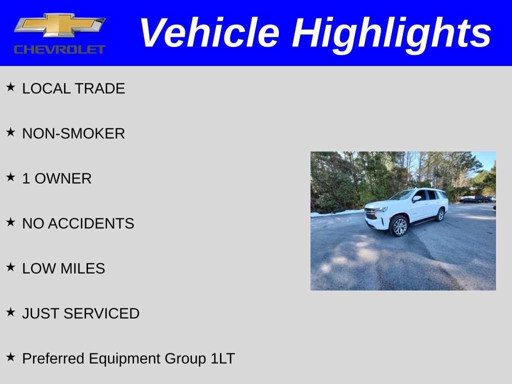 Certified 2022 Chevrolet Tahoe LT image 2