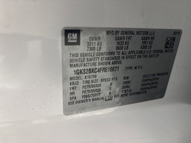 Used 2015 GMC Yukon SLT w/ Open Road Package image 41