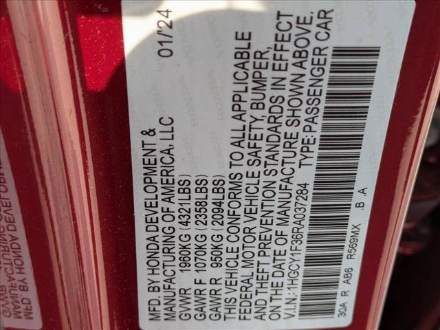 Used 2024 Honda Accord EX image 16