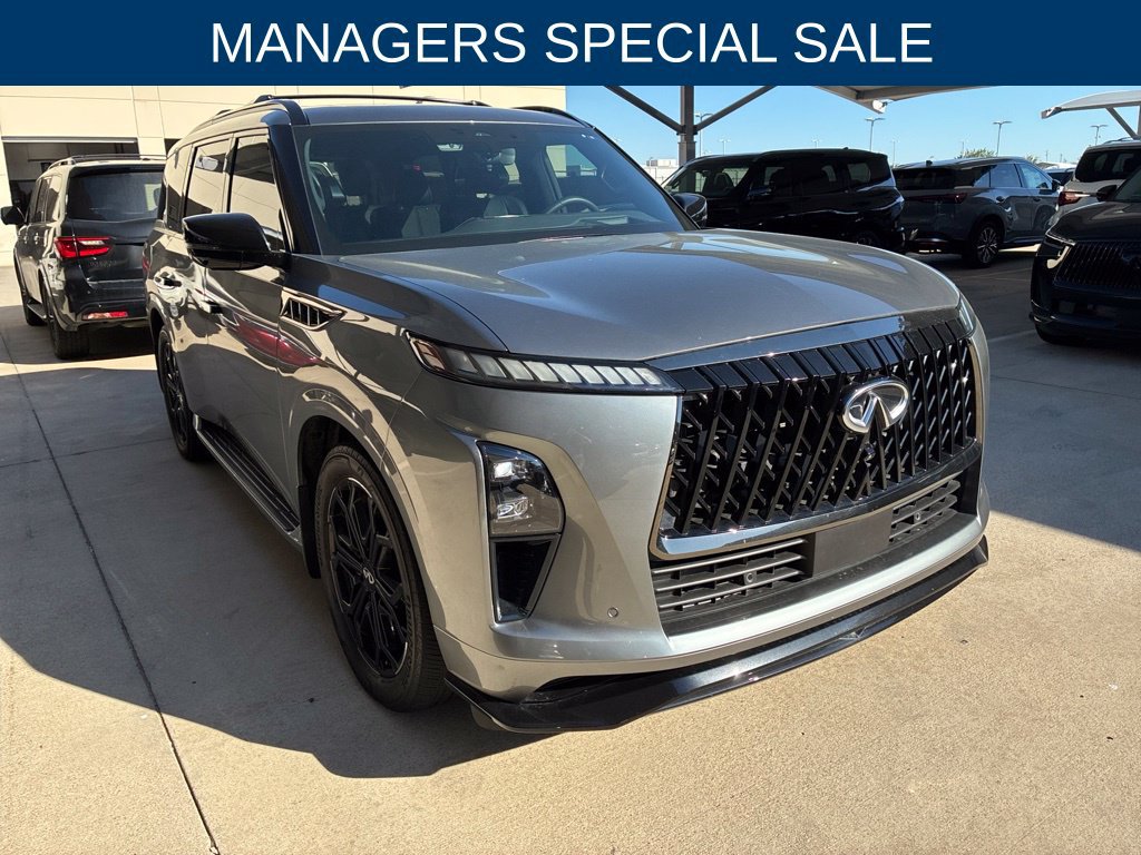 Certified 2026 INFINITI QX80 4WD w/ Sport Exterior Package