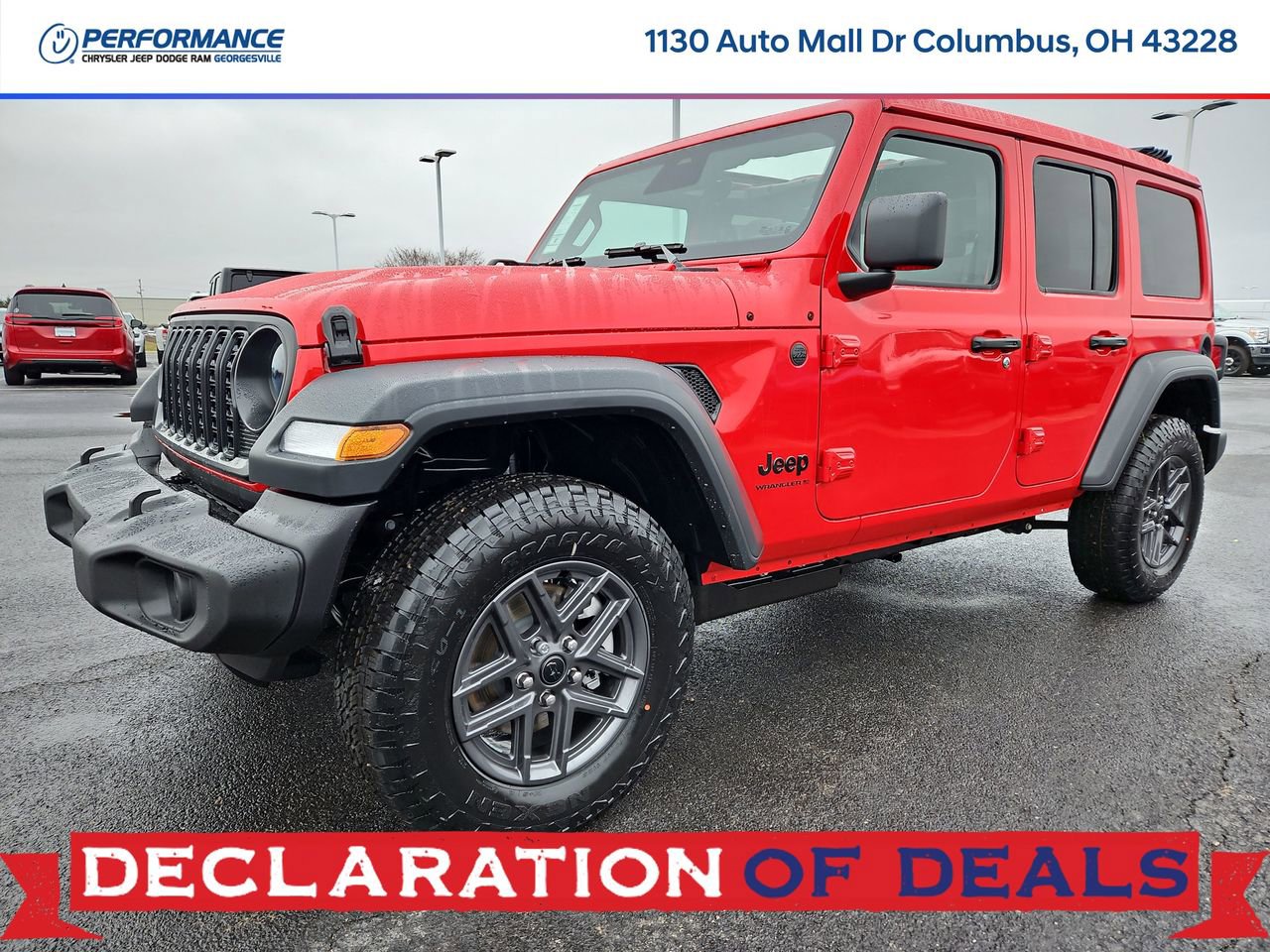 New 2026 Jeep Wrangler Unlimited Sport AWD/4WD image 3